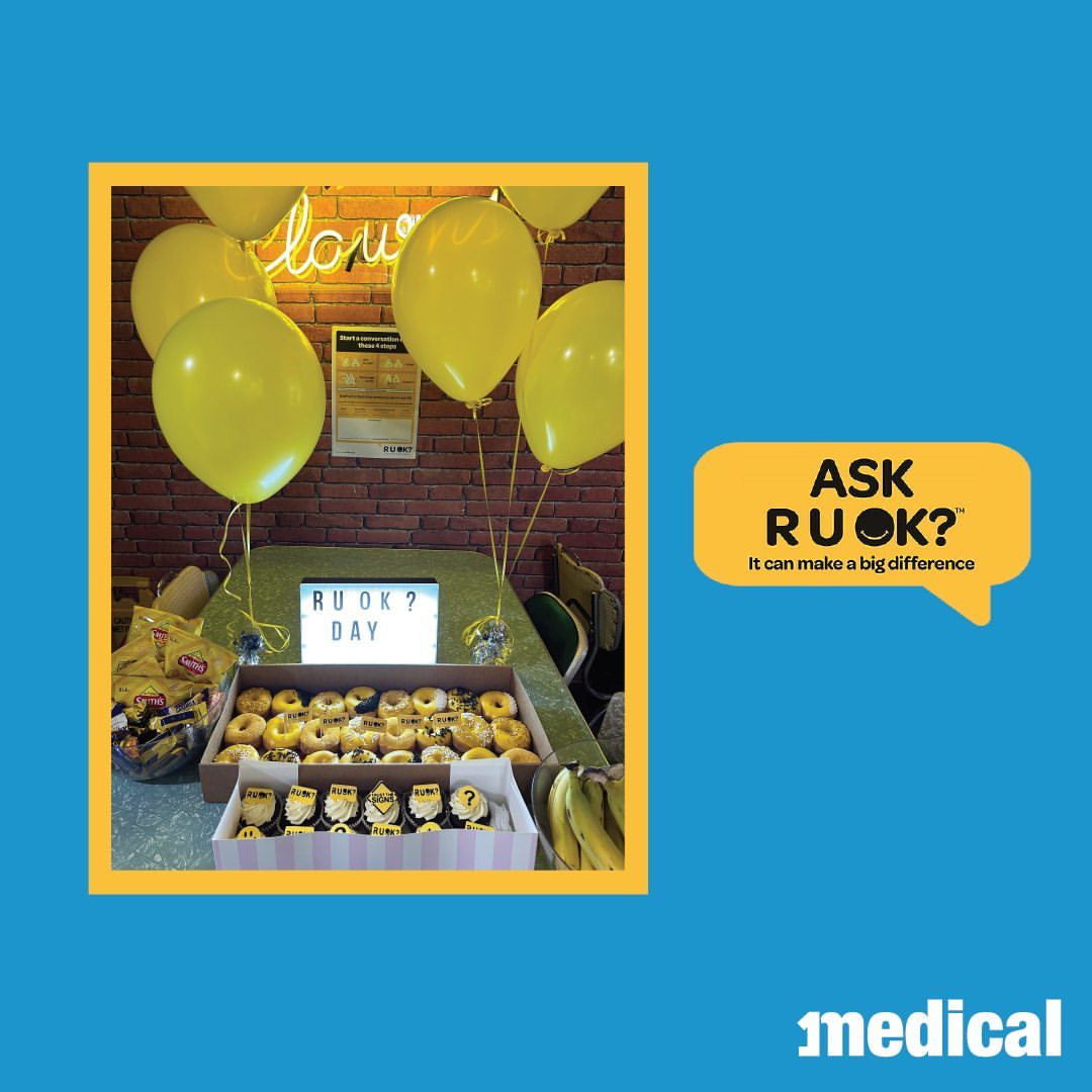 Today is R U OK? Day 

Remember, a conversation can change a life.

Have a conversation using these four steps:

1. Ask ...