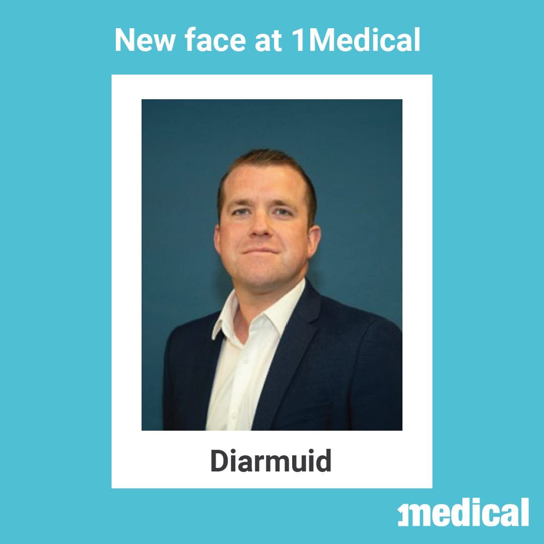 1Medical Ireland is pleased to announce their newest team member – Diarmuid OMahony

Diarmuid will join the Dublin team ...