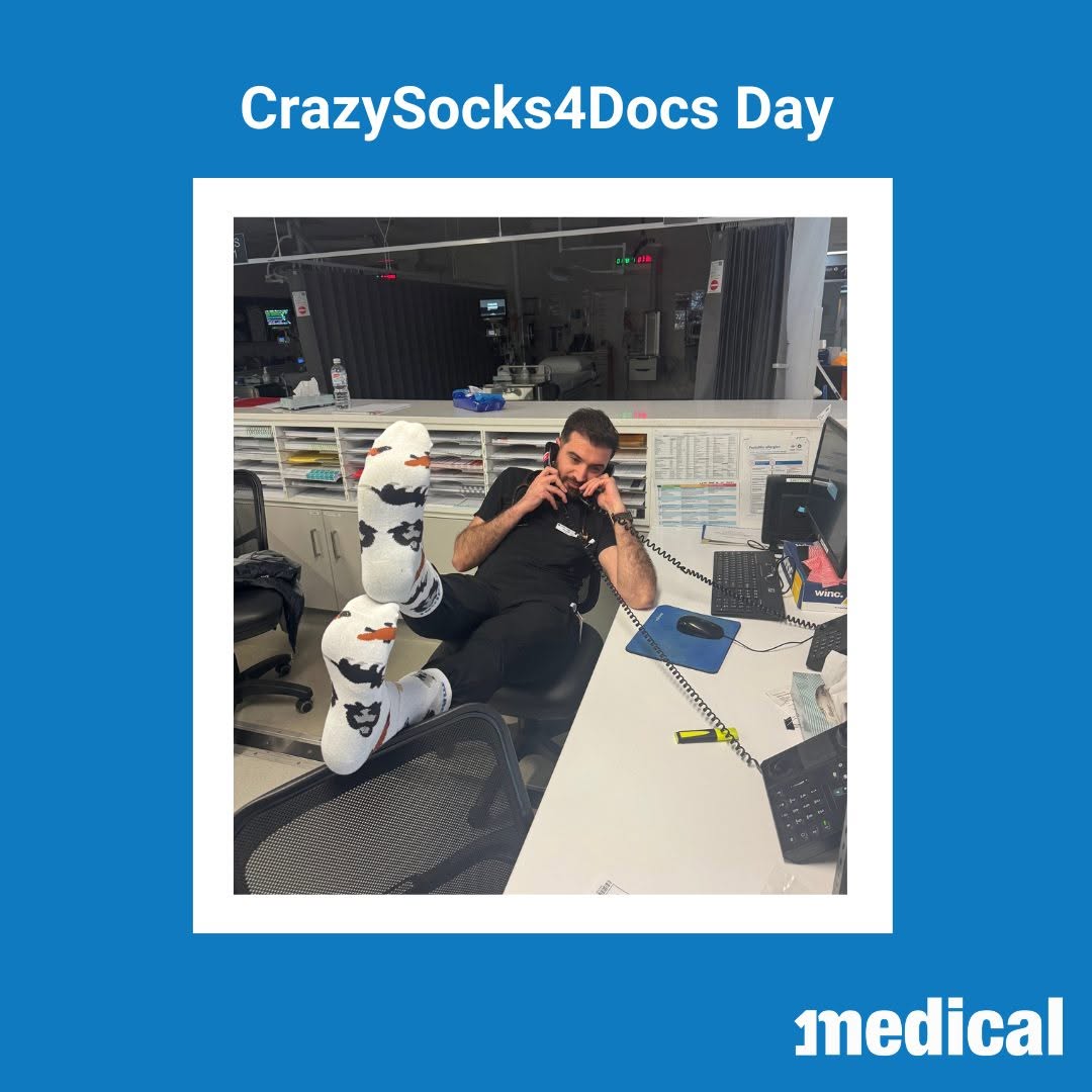 🧦Crazy Socks 4 Docs Day – 06.06.25 🧦 Nothing makes us happier than seeing our doctors rocking their 1Medical animal so...